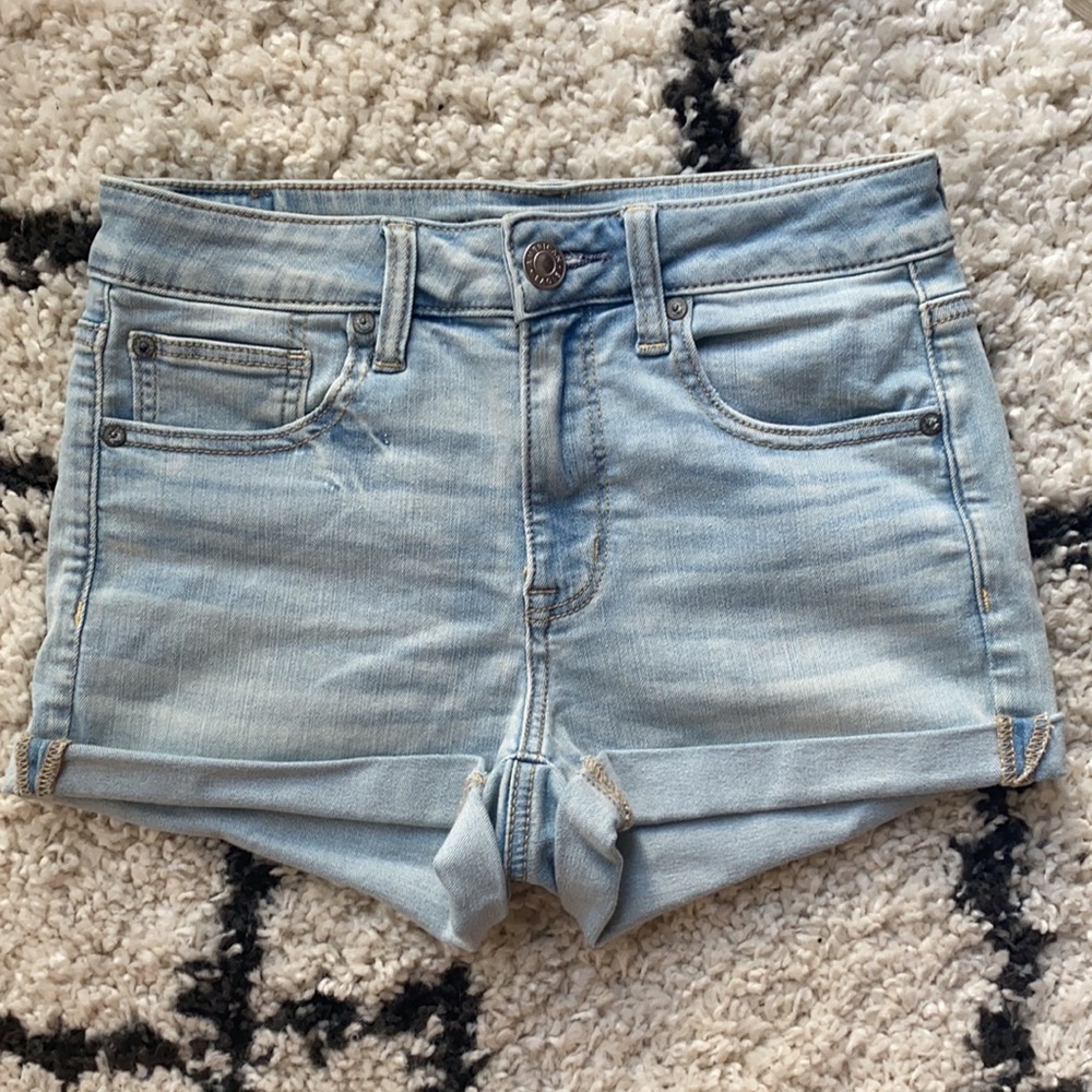 American eagle hi-rise shortie